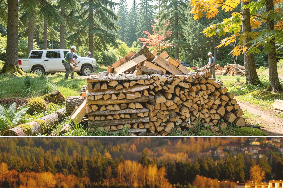 Indoor Firewood Stocking in Kenmore, King County, WA - Keep an indoor supply stocked through fall and winter when you burn most often.