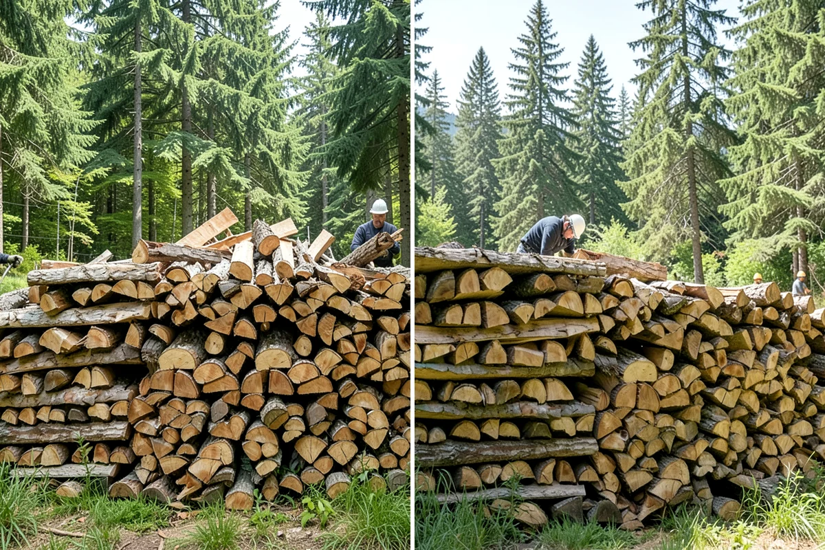 Indoor Firewood Stocking in Lake Forest Park, King County, WA - Choose an indoor rack or hearth location