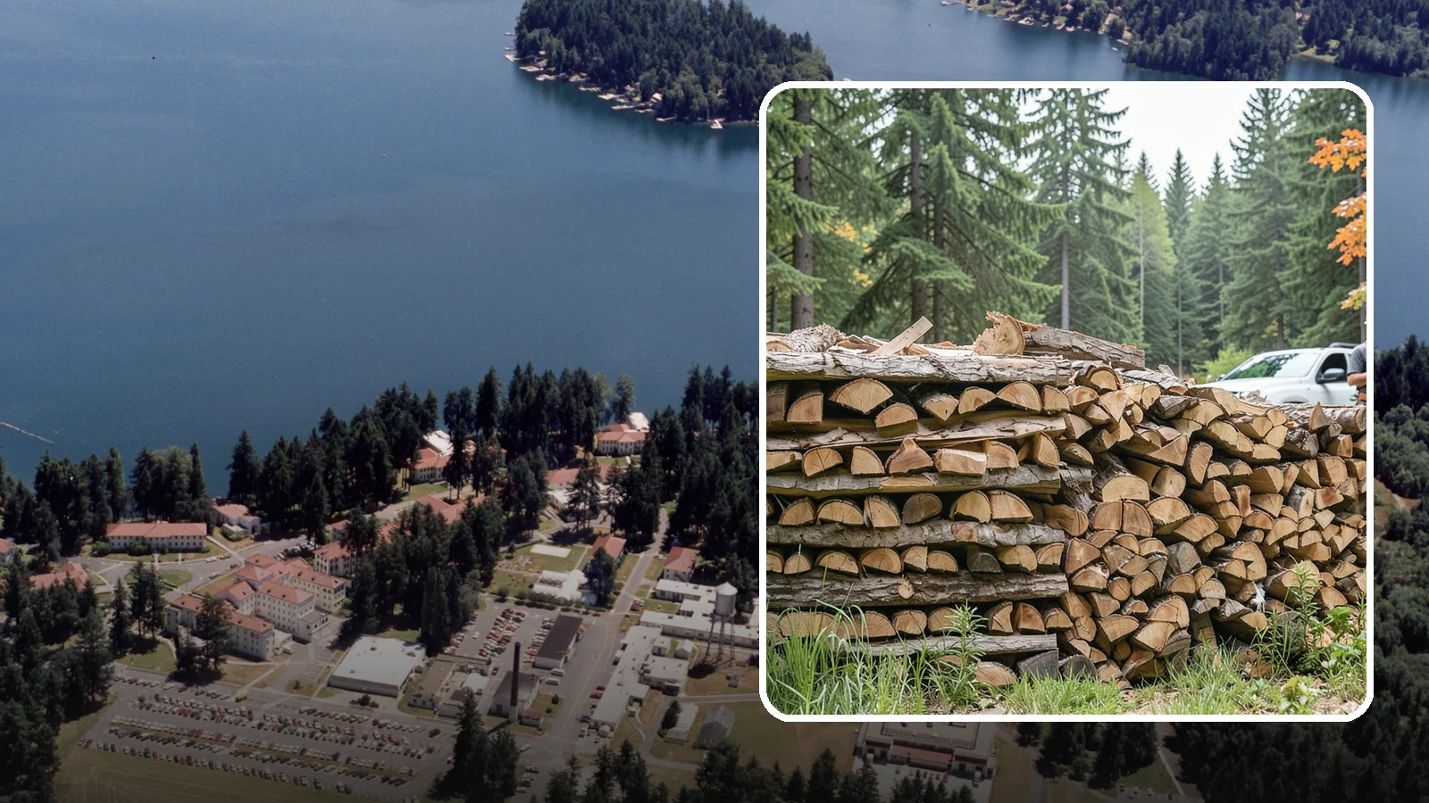 Indoor Firewood Stocking in Lakewood, Pierce County, WA - We keep a tidy indoor supply of firewood stocked near your stove or fireplace so a dry load is always within arm's reach.