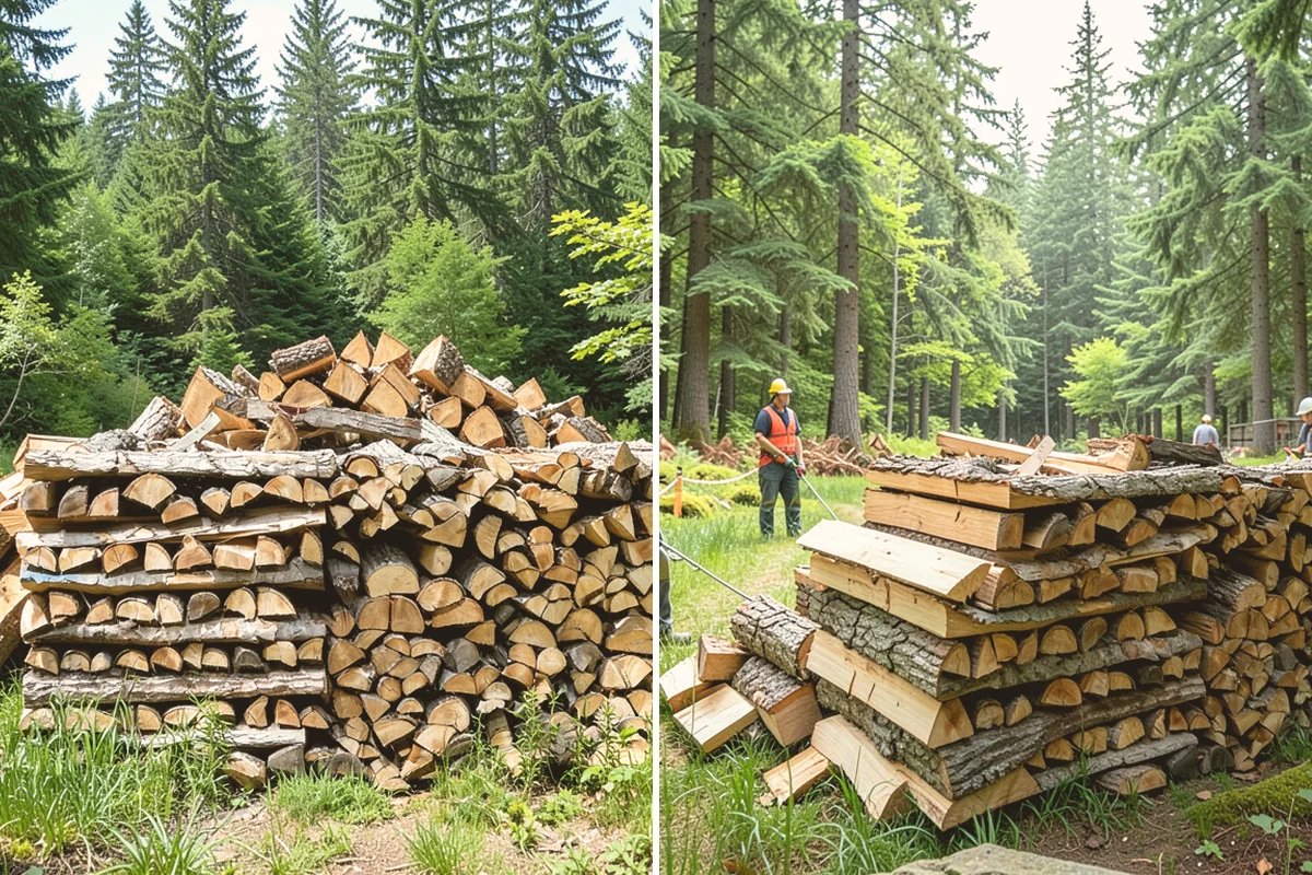 Indoor Firewood Stocking in Lynnwood, Snohomish County, WA - Choose an indoor rack or hearth location