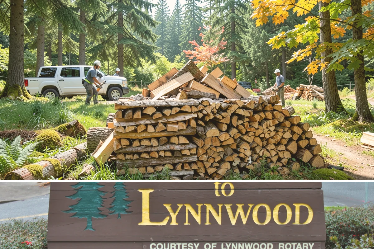 Indoor Firewood Stocking in Lynnwood, Snohomish County, WA - Keep an indoor supply stocked through fall and winter when you burn most often.