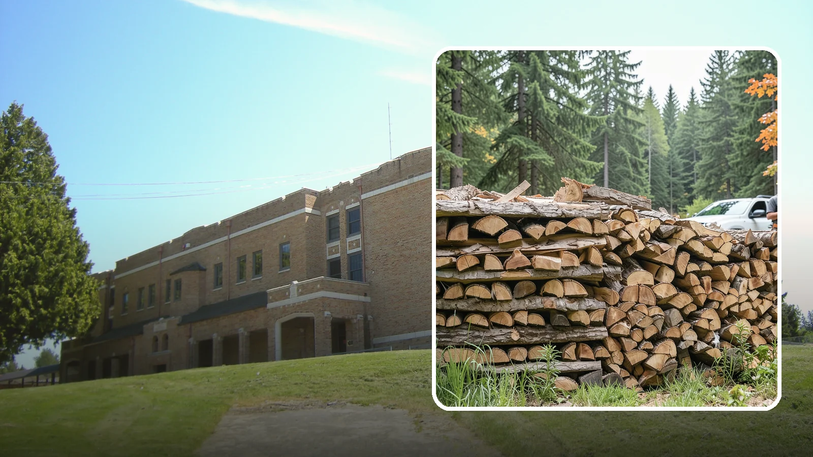 Indoor Firewood Stocking in Maple Valley, King County, WA - We keep a tidy indoor supply of firewood stocked near your stove or fireplace so a dry load is always within arm's reach.