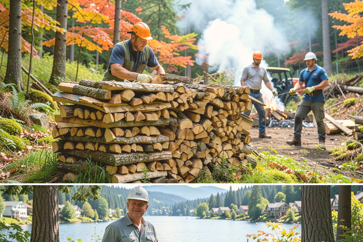 Indoor Firewood Stocking in Milton, King County, WA - Keep an indoor supply stocked through fall and winter when you burn most often.