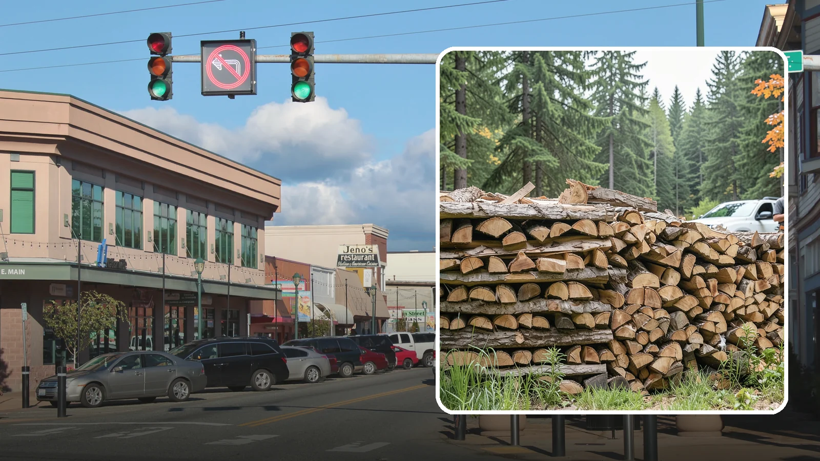 Indoor Firewood Stocking in Monroe, Snohomish County, WA - We keep a tidy indoor supply of firewood stocked near your stove or fireplace so a dry load is always within arm's reach.