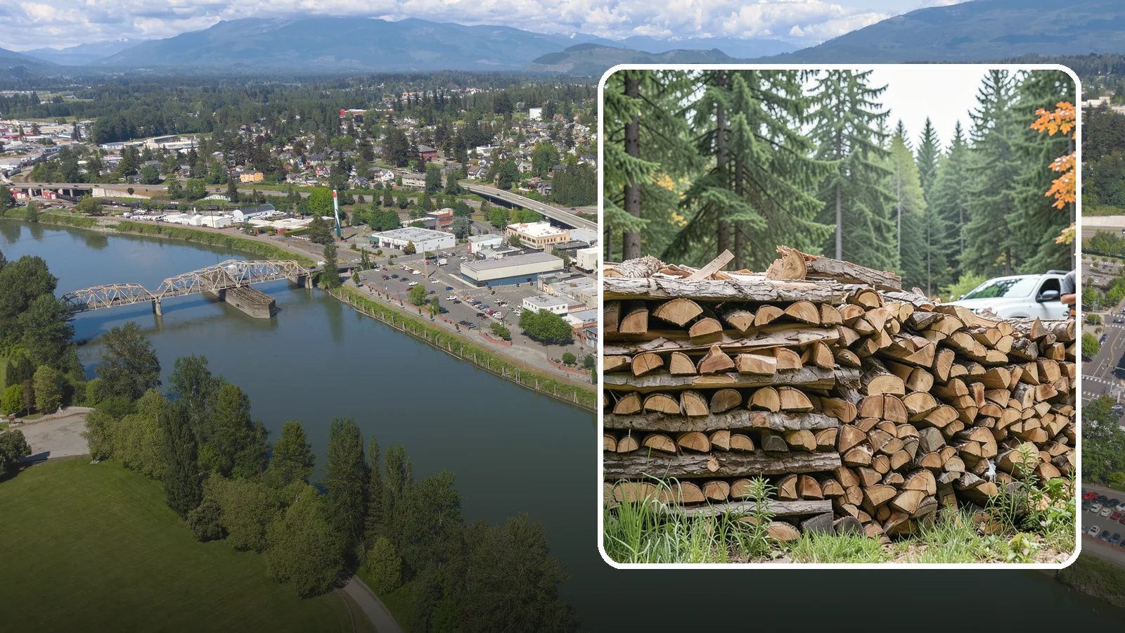 Indoor Firewood Stocking in Mount Vernon, WA - We keep a tidy indoor supply of firewood stocked near your stove or fireplace so a dry load is always within arm's reach.