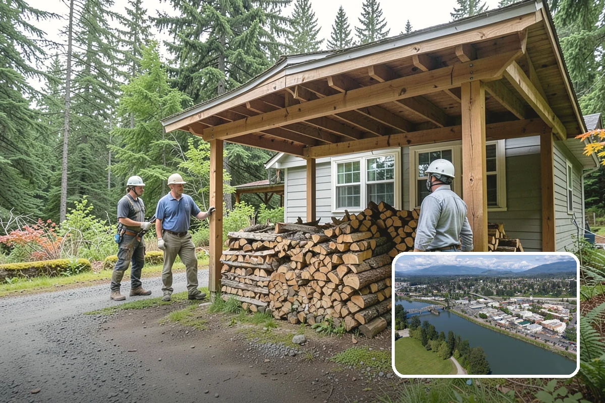Indoor Firewood Stocking in Mount Vernon, WA - Dry, ready wood always waiting by the fire