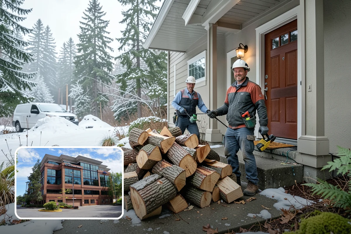 Indoor Firewood Stocking in Mountlake Terrace, Snohomish County, WA - Dry, ready wood always waiting by the fire