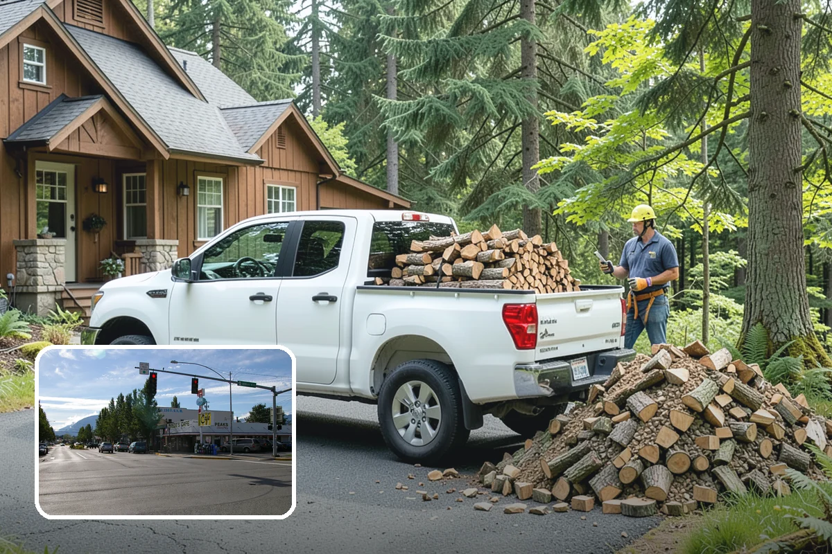 Indoor Firewood Stocking in North Bend, King County, WA - Dry, ready wood always waiting by the fire
