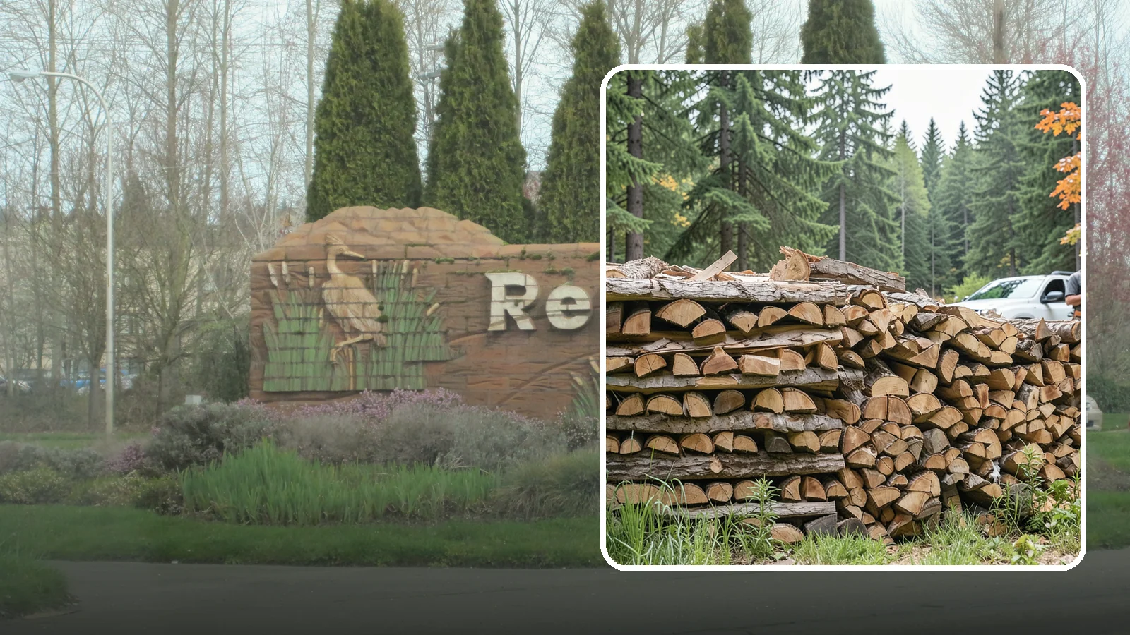 Indoor Firewood Stocking in Renton, King County, WA - We keep a tidy indoor supply of firewood stocked near your stove or fireplace so a dry load is always within arm's reach.