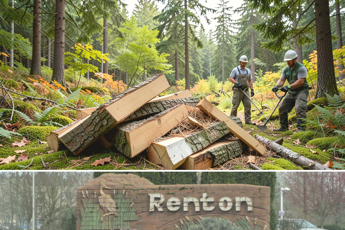 Indoor Firewood Stocking in Renton, King County, WA - Keep an indoor supply stocked through fall and winter when you burn most often.