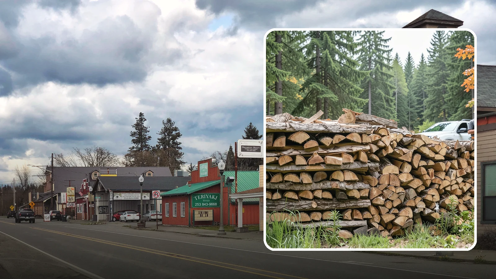 Indoor Firewood Stocking in Roy, Pierce County, WA - We keep a tidy indoor supply of firewood stocked near your stove or fireplace so a dry load is always within arm's reach.