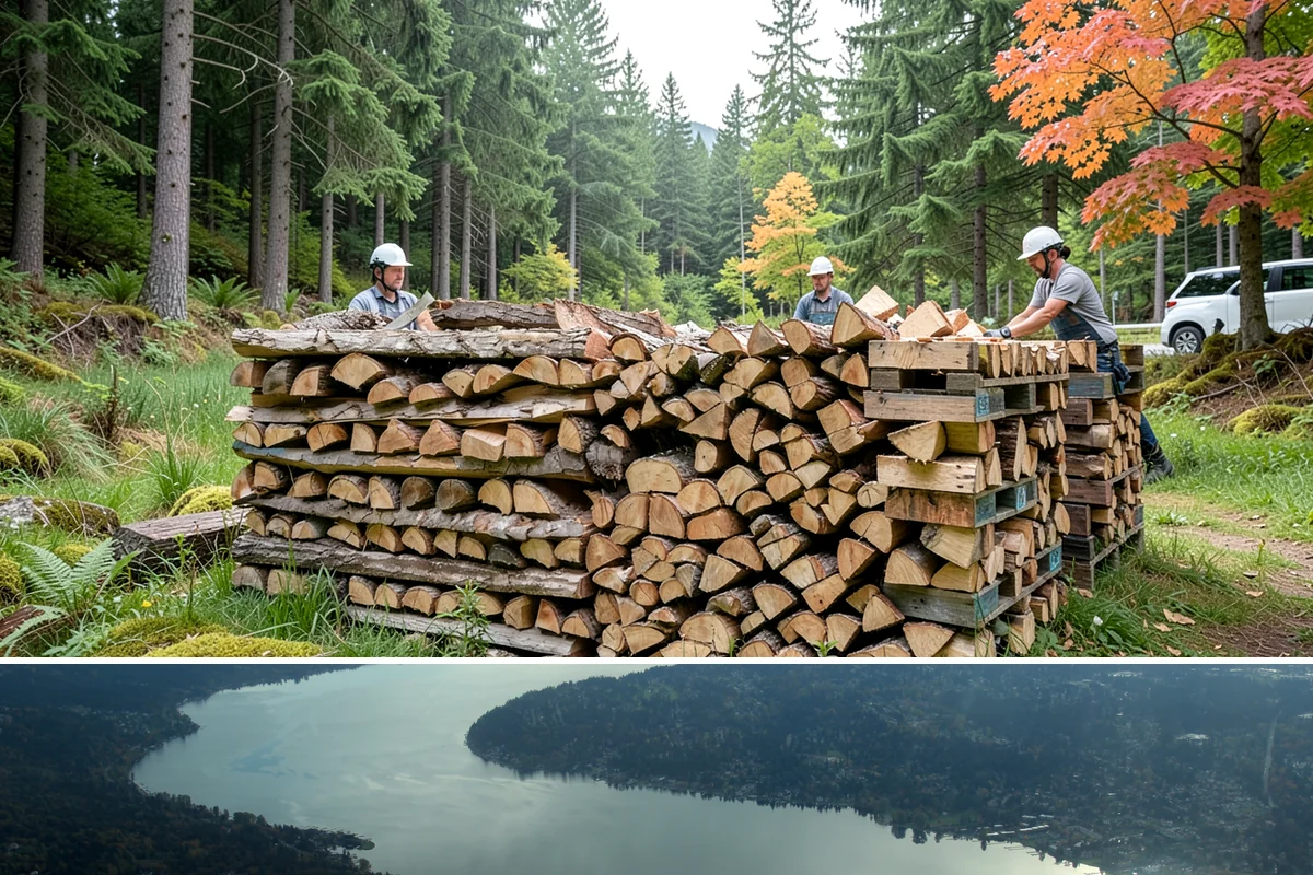 Indoor Firewood Stocking in Sammamish, King County, WA - Keep an indoor supply stocked through fall and winter when you burn most often.