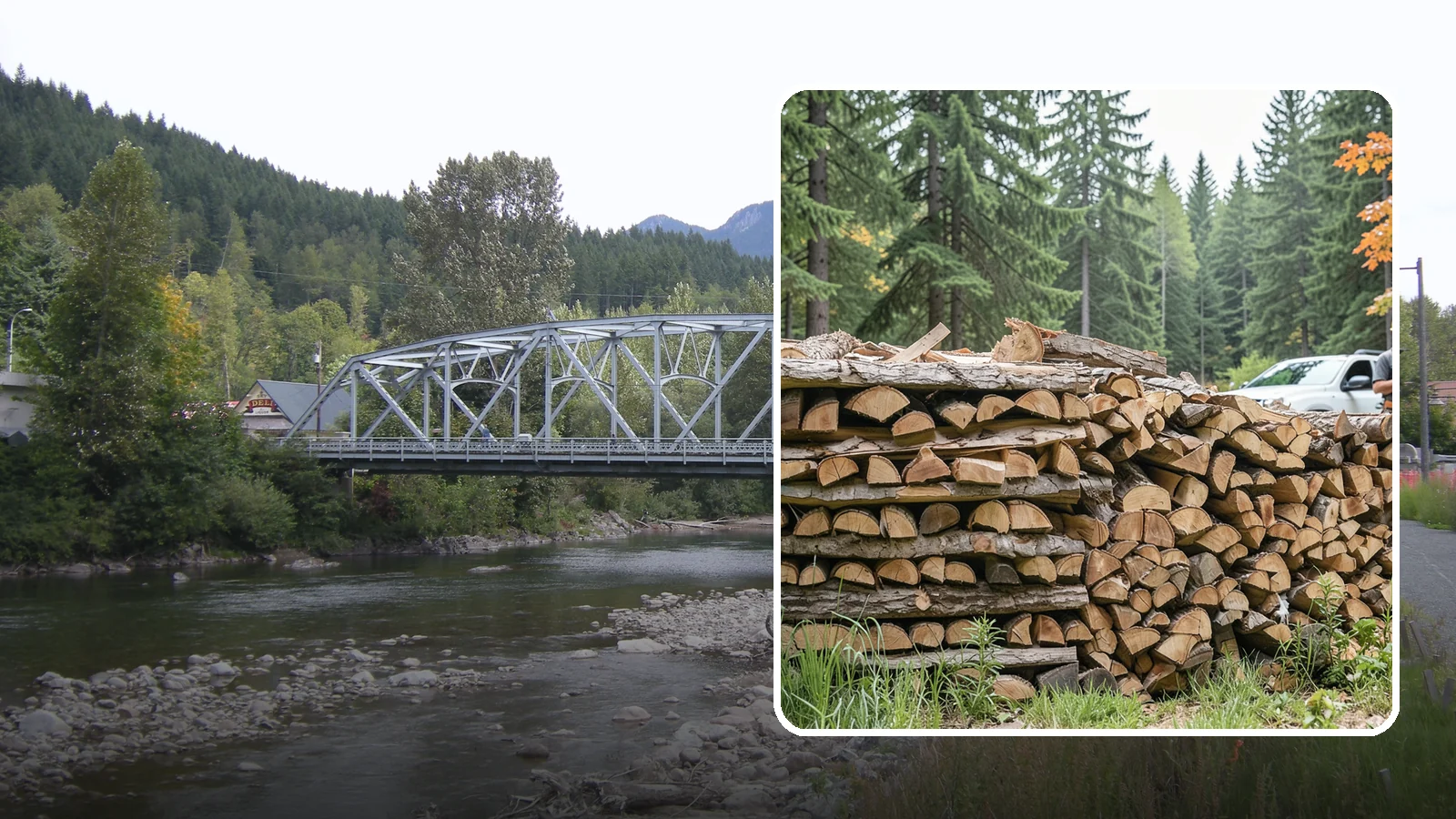 Indoor Firewood Stocking in Skykomish, King County, WA - We keep a tidy indoor supply of firewood stocked near your stove or fireplace so a dry load is always within arm's reach.
