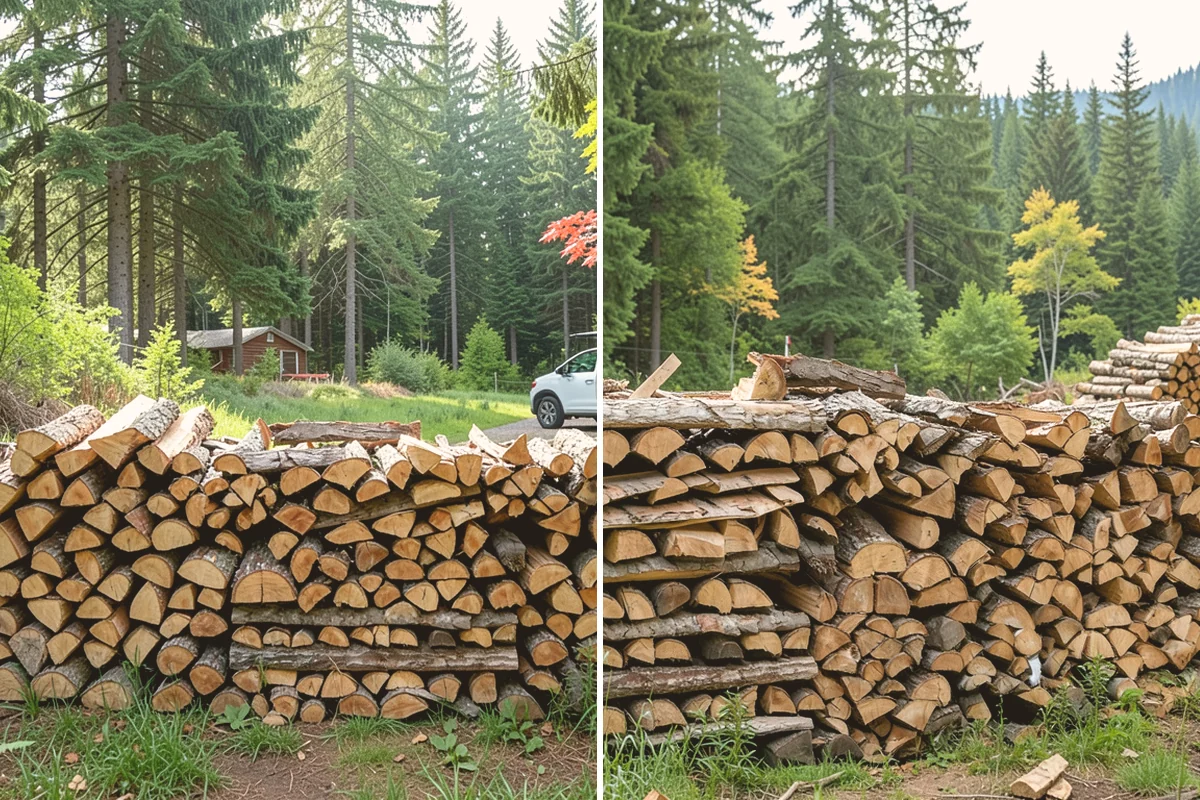 Indoor Firewood Stocking in Snohomish, Snohomish County, WA - Choose an indoor rack or hearth location