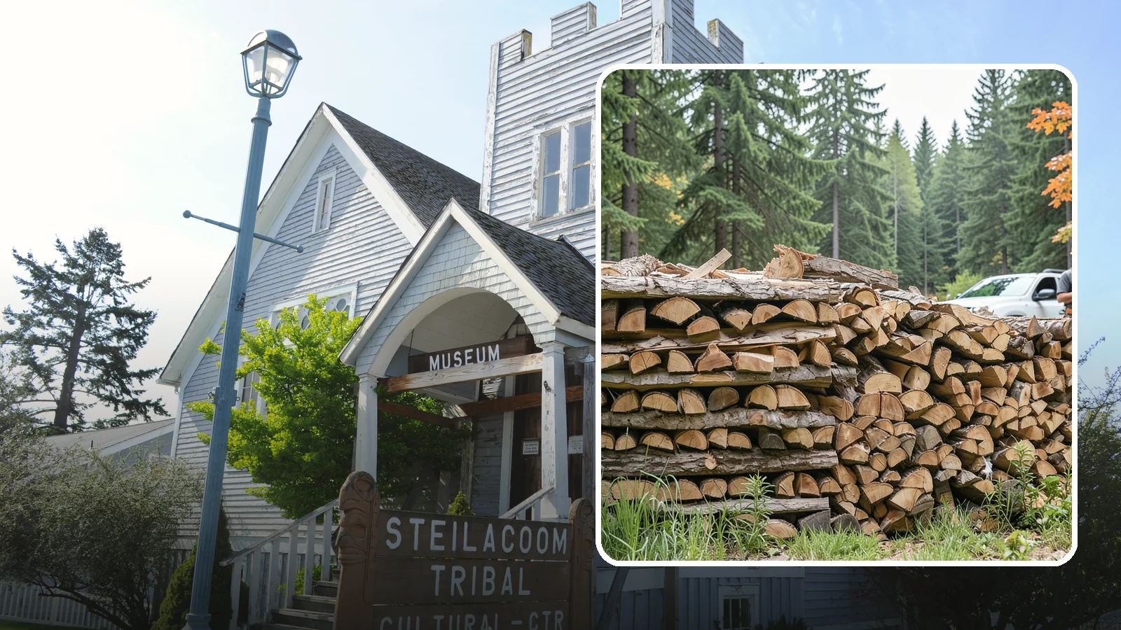 Indoor Firewood Stocking in Steilacoom, Pierce County, WA - We keep a tidy indoor supply of firewood stocked near your stove or fireplace so a dry load is always within arm's reach.
