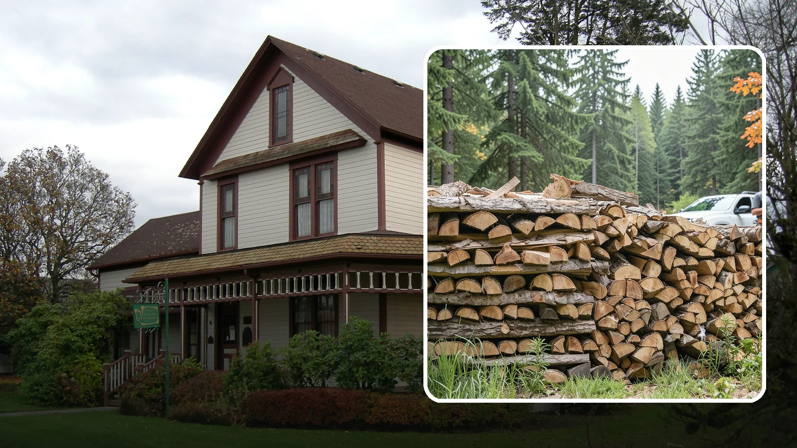 Indoor Firewood Stocking in Sumner, Pierce County, WA - We keep a tidy indoor supply of firewood stocked near your stove or fireplace so a dry load is always within arm's reach.