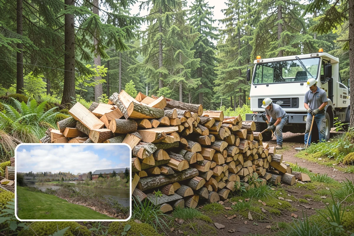 Indoor Firewood Stocking in Tukwila, King County, WA - Dry, ready wood always waiting by the fire