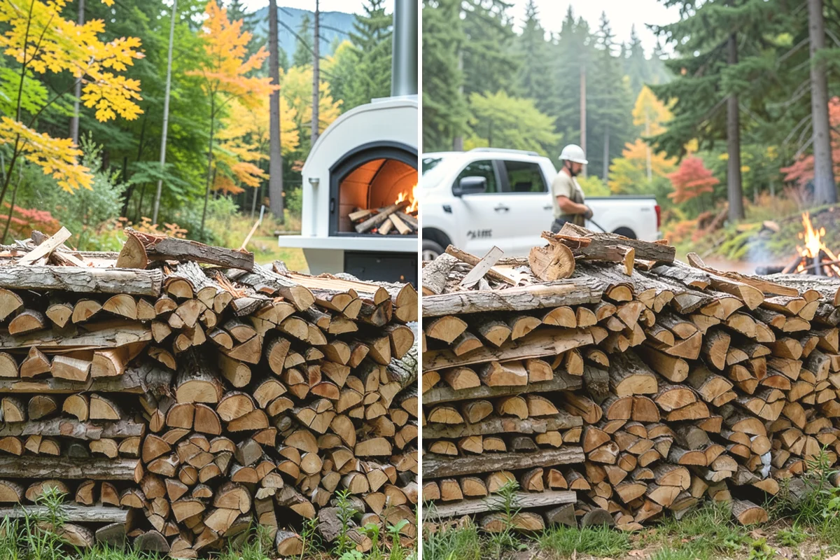 Indoor Firewood Stocking in Tukwila, King County, WA - Choose an indoor rack or hearth location