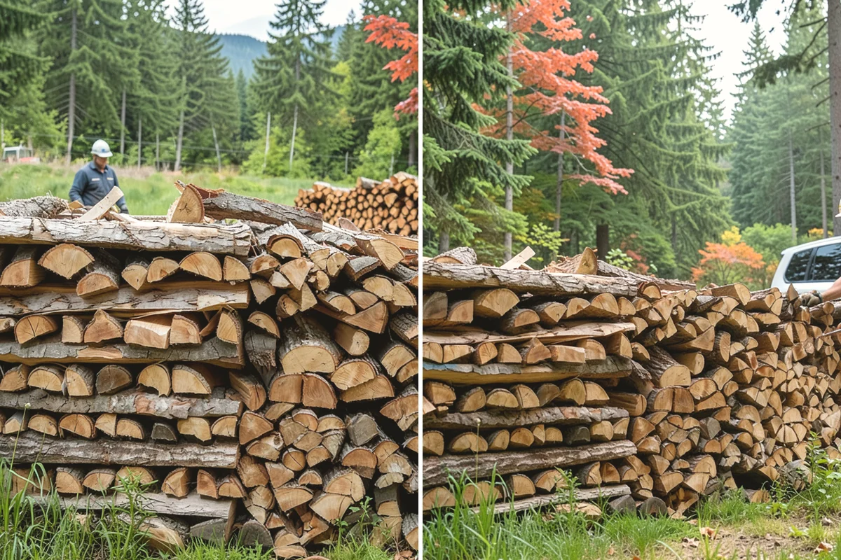 Indoor Firewood Stocking in University Place, Pierce County, WA - Choose an indoor rack or hearth location