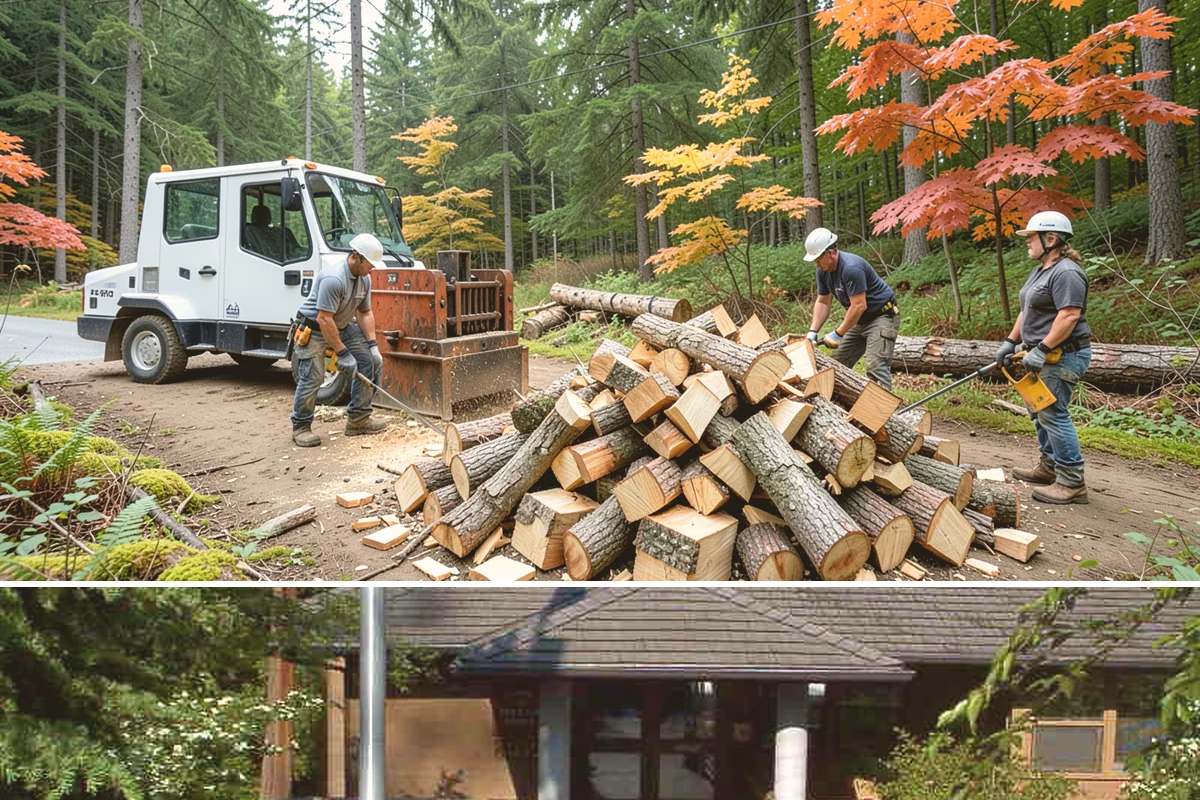 Indoor Firewood Stocking in Yarrow Point, King County, WA - Keep an indoor supply stocked through fall and winter when you burn most often.