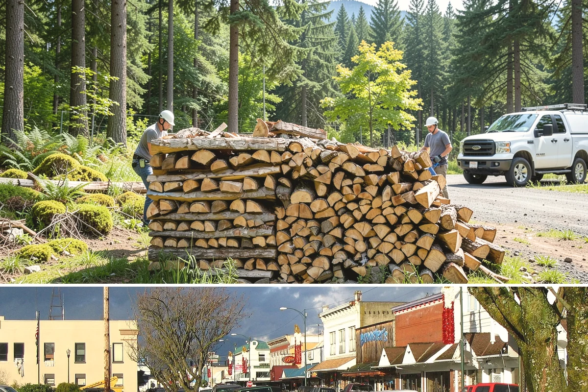 Kiln-Dried Firewood in Arlington, Snohomish County, WA - Kiln-dried wood is available year-round and is especially valuable during the wettest winter months when air-dried wood struggles.
