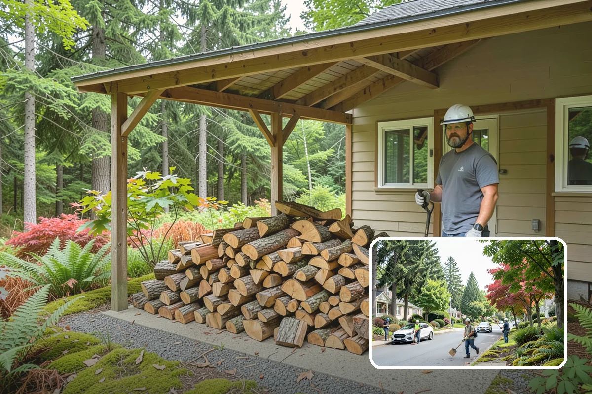 Kiln-Dried Firewood in Beaux Arts Village, King County, WA - Extremely low moisture for instant, reliable lighting