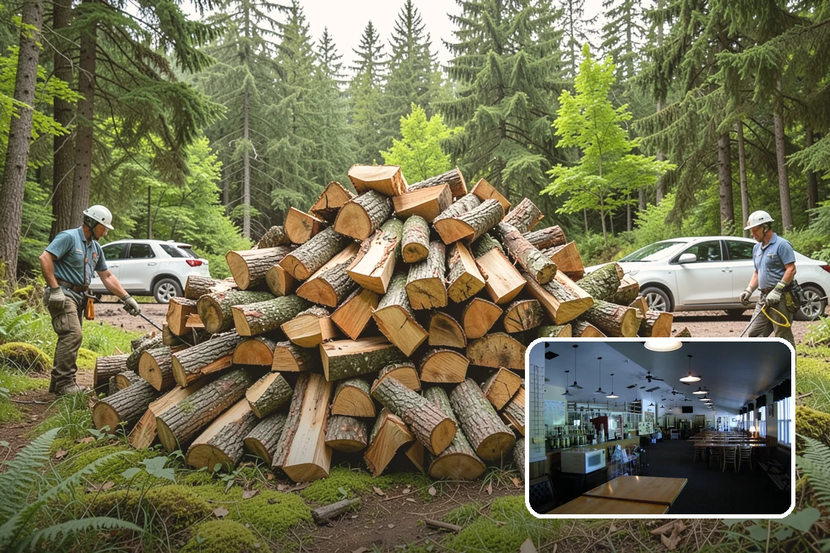 Kiln-Dried Firewood in Black Diamond, King County, WA - Extremely low moisture for instant, reliable lighting
