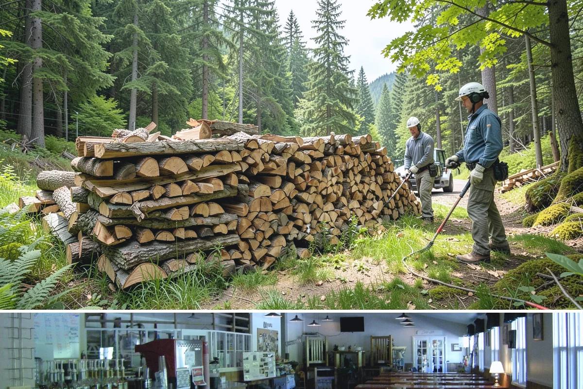 Kiln-Dried Firewood in Black Diamond, King County, WA - Kiln-dried wood is available year-round and is especially valuable during the wettest winter months when air-dried wood struggles.