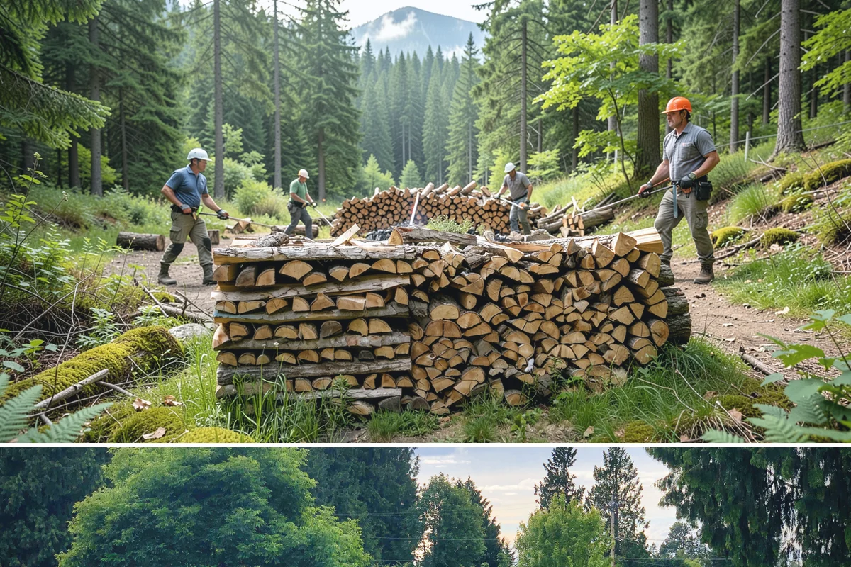 Kiln-Dried Firewood in Bonney Lake, Pierce County, WA - Kiln-dried wood is available year-round and is especially valuable during the wettest winter months when air-dried wood struggles.