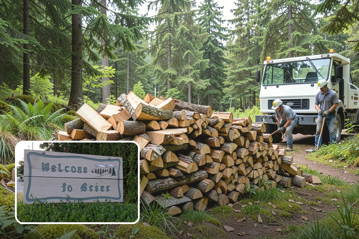 Kiln-Dried Firewood in Brier, Snohomish County, WA - Extremely low moisture for instant, reliable lighting
