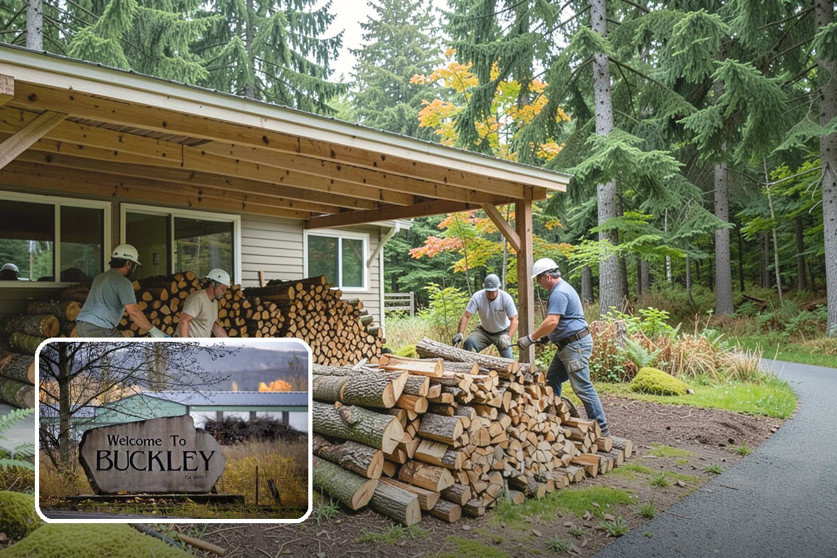 Kiln-Dried Firewood in Buckley, Pierce County, WA - Extremely low moisture for instant, reliable lighting