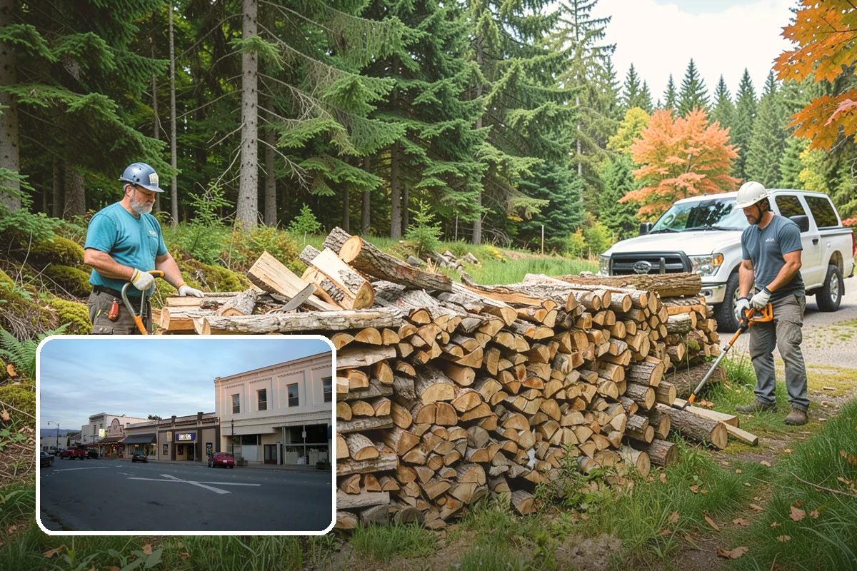Kiln-Dried Firewood in Burlington, Skagit County, WA - Extremely low moisture for instant, reliable lighting