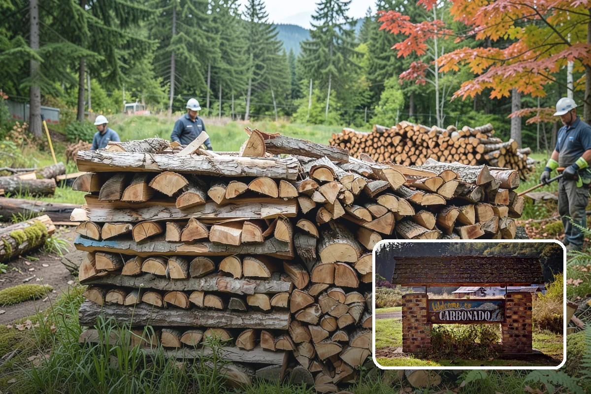 Kiln-Dried Firewood in Carbonado, Pierce County, WA - Extremely low moisture for instant, reliable lighting