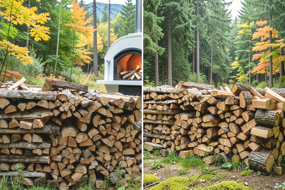 Kiln-Dried Firewood in Carnation, King County, WA - Seasoned wood is loaded into our drying kiln