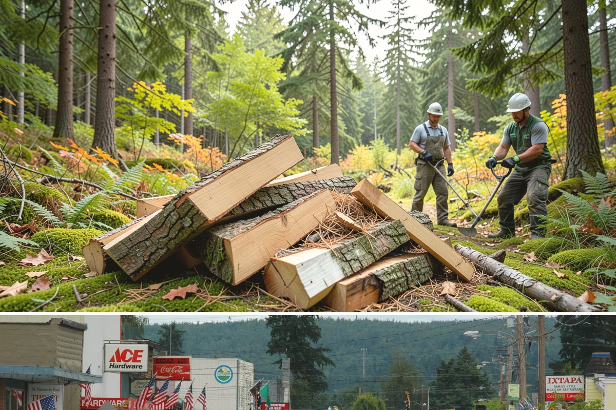 Kiln-Dried Firewood in Carnation, King County, WA - Kiln-dried wood is available year-round and is especially valuable during the wettest winter months when air-dried wood struggles.