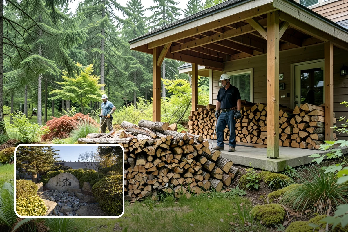 Kiln-Dried Firewood in Clyde Hill, King County, WA - Extremely low moisture for instant, reliable lighting