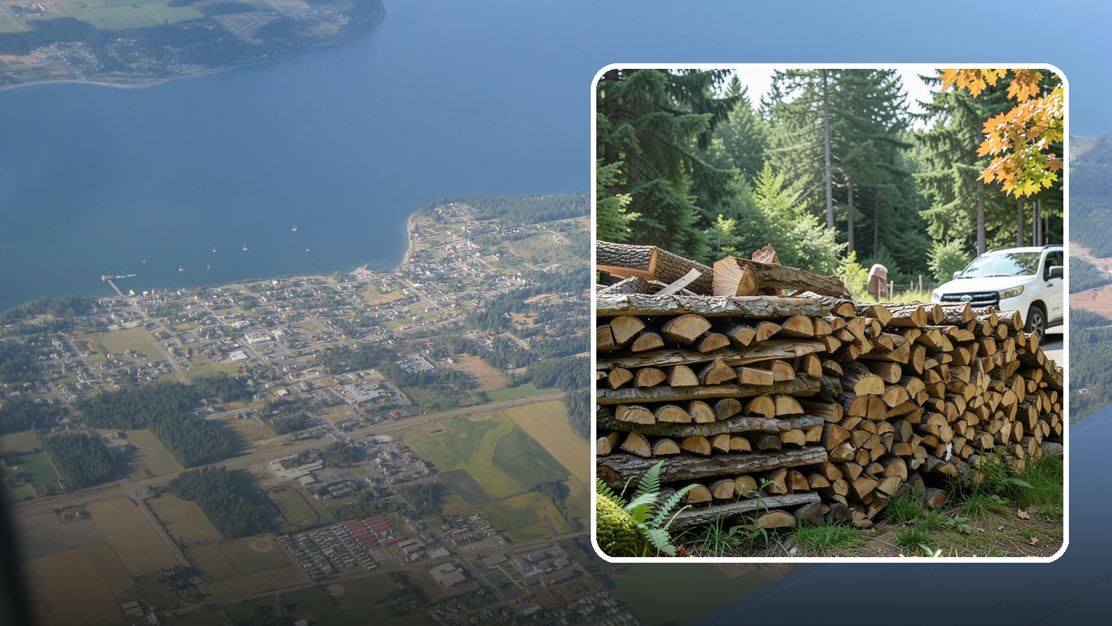Kiln-Dried Firewood in Coupeville, Island County, WA - Our kiln-dried firewood is heat-dried to a very low moisture level, so it lights instantly and burns hot even in soggy Pacific...