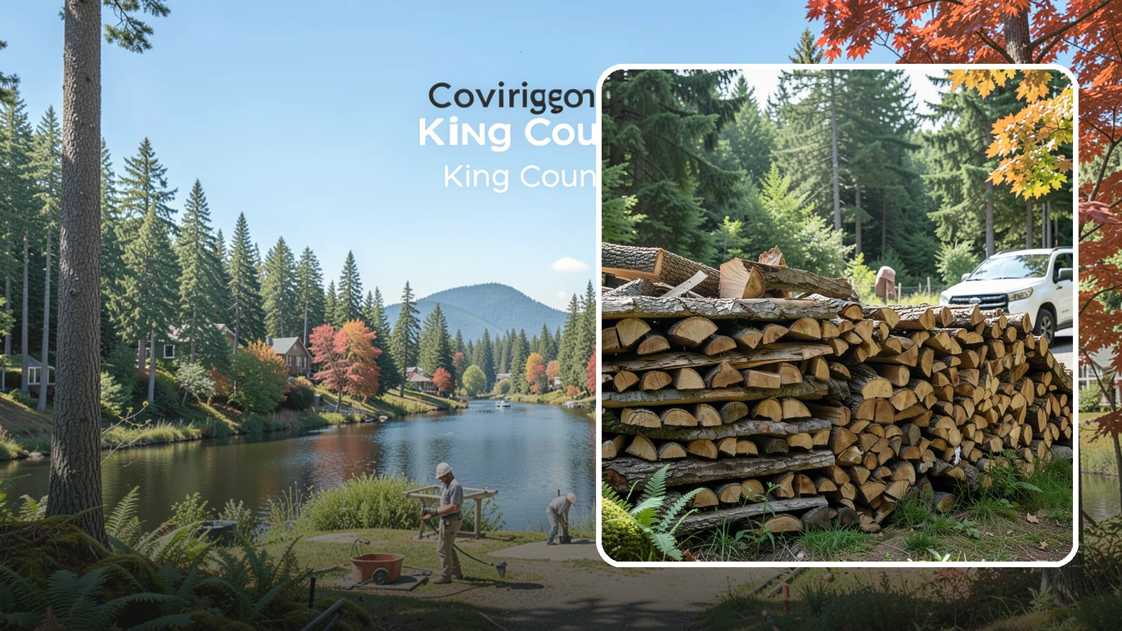 Kiln-Dried Firewood in Covington, King County, WA - Our kiln-dried firewood is heat-dried to a very low moisture level, so it lights instantly and burns hot even in soggy Pacific...