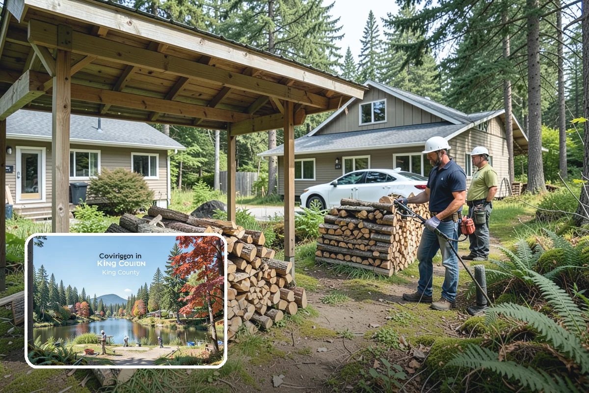 Kiln-Dried Firewood in Covington, King County, WA - Extremely low moisture for instant, reliable lighting