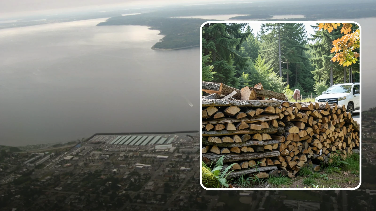 Kiln-Dried Firewood in Des Moines, King County, WA - Our kiln-dried firewood is heat-dried to a very low moisture level, so it lights instantly and burns hot even in soggy Pacific...