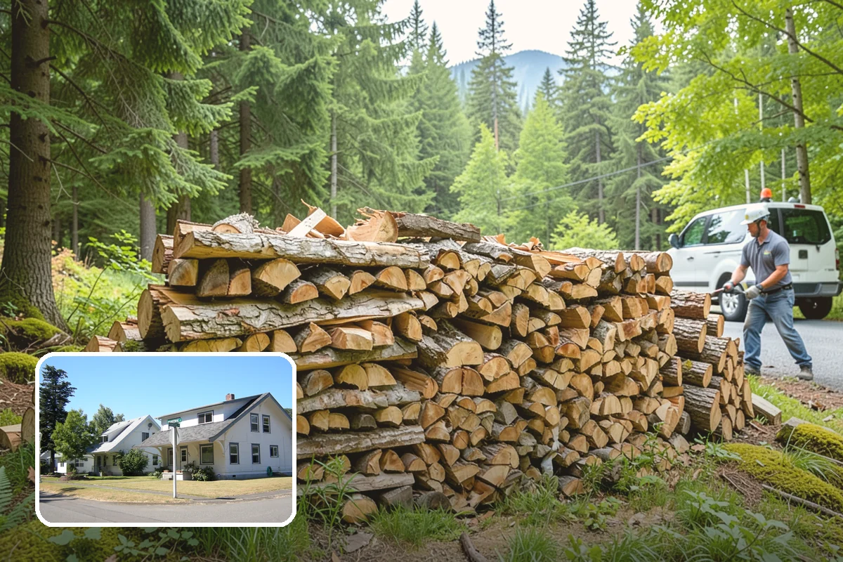 Kiln-Dried Firewood in DuPont, Pierce County, WA - Extremely low moisture for instant, reliable lighting