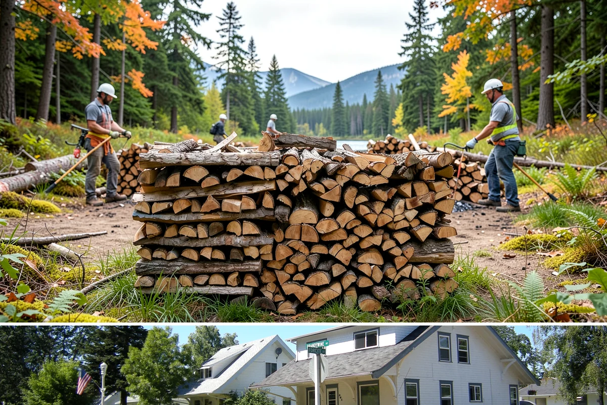 Kiln-Dried Firewood in DuPont, Pierce County, WA - Kiln-dried wood is available year-round and is especially valuable during the wettest winter months when air-dried wood struggles.