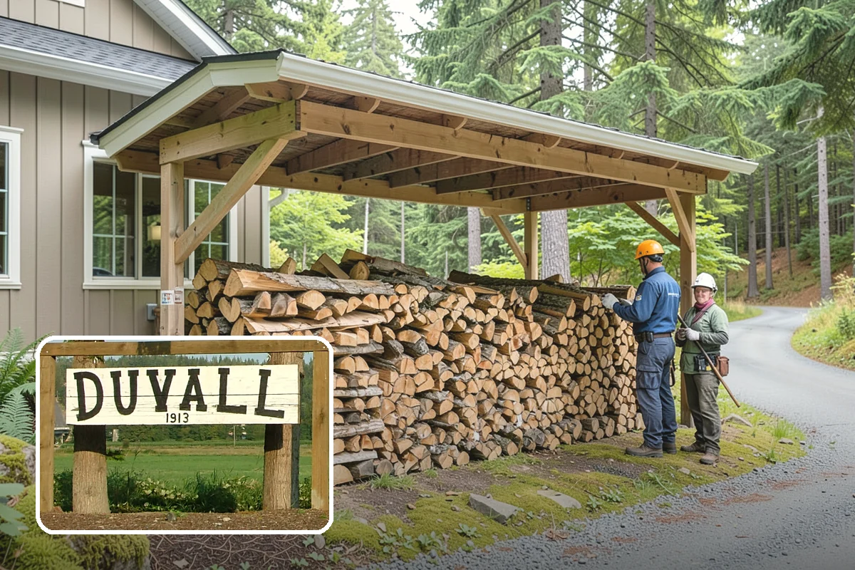 Kiln-Dried Firewood in Duvall, King County, WA - Extremely low moisture for instant, reliable lighting