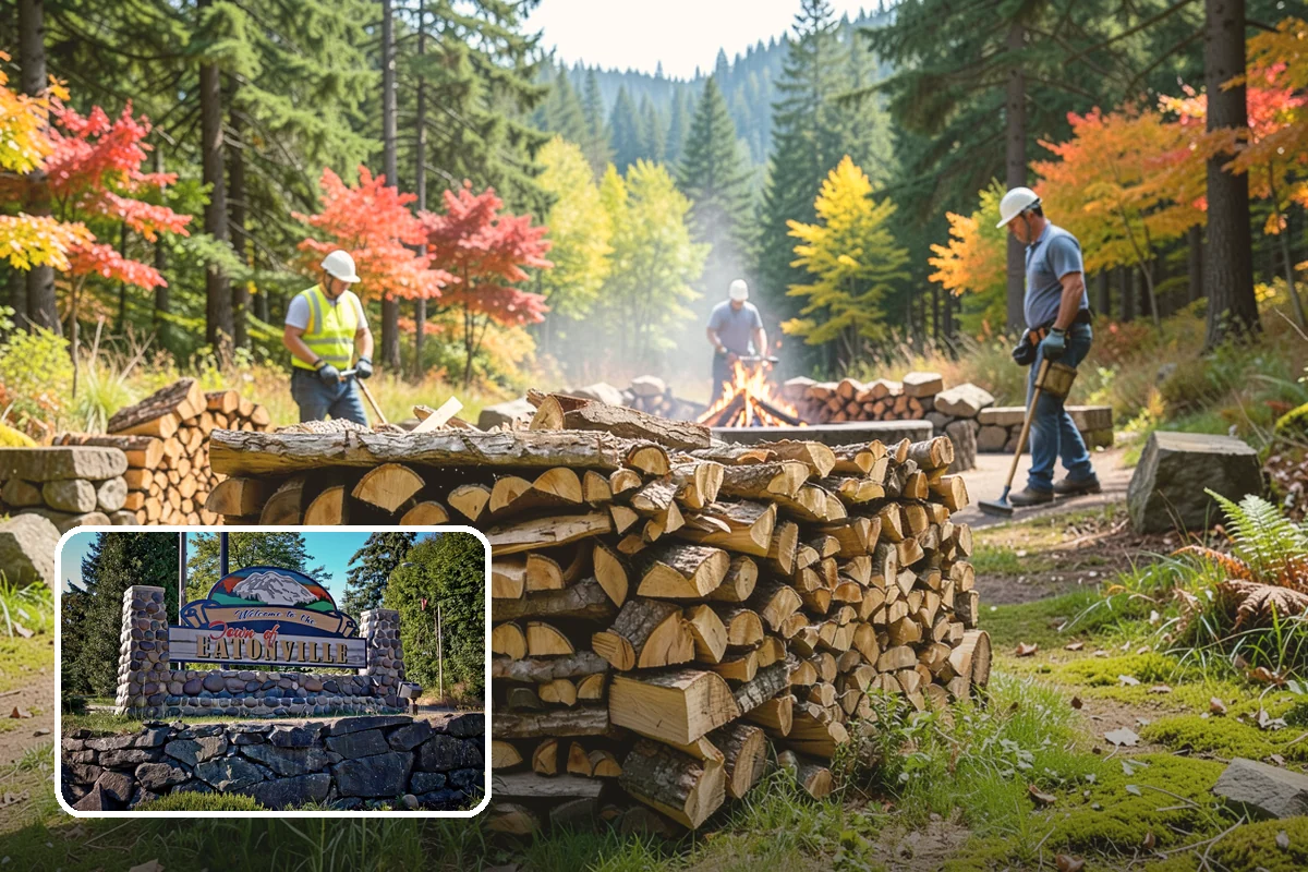 Kiln-Dried Firewood in Eatonville, Pierce County, WA - Extremely low moisture for instant, reliable lighting