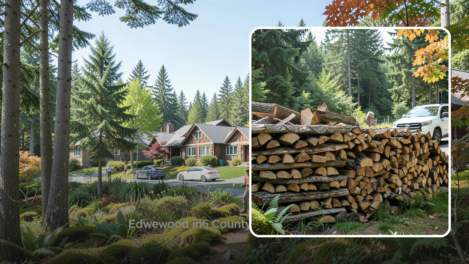 Kiln-Dried Firewood in Edgewood, Pierce County, WA - Our kiln-dried firewood is heat-dried to a very low moisture level, so it lights instantly and burns hot even in soggy Pacific...