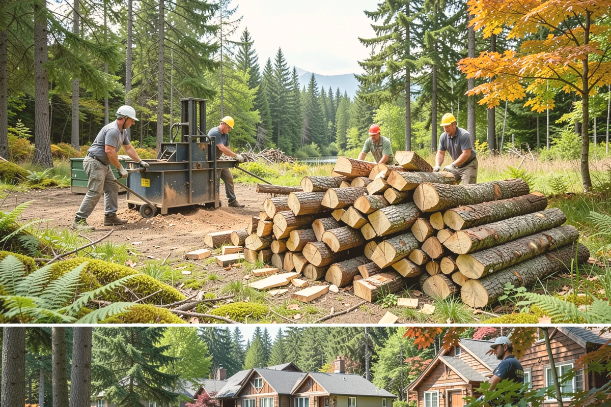 Kiln-Dried Firewood in Edgewood, Pierce County, WA - Kiln-dried wood is available year-round and is especially valuable during the wettest winter months when air-dried wood struggles.