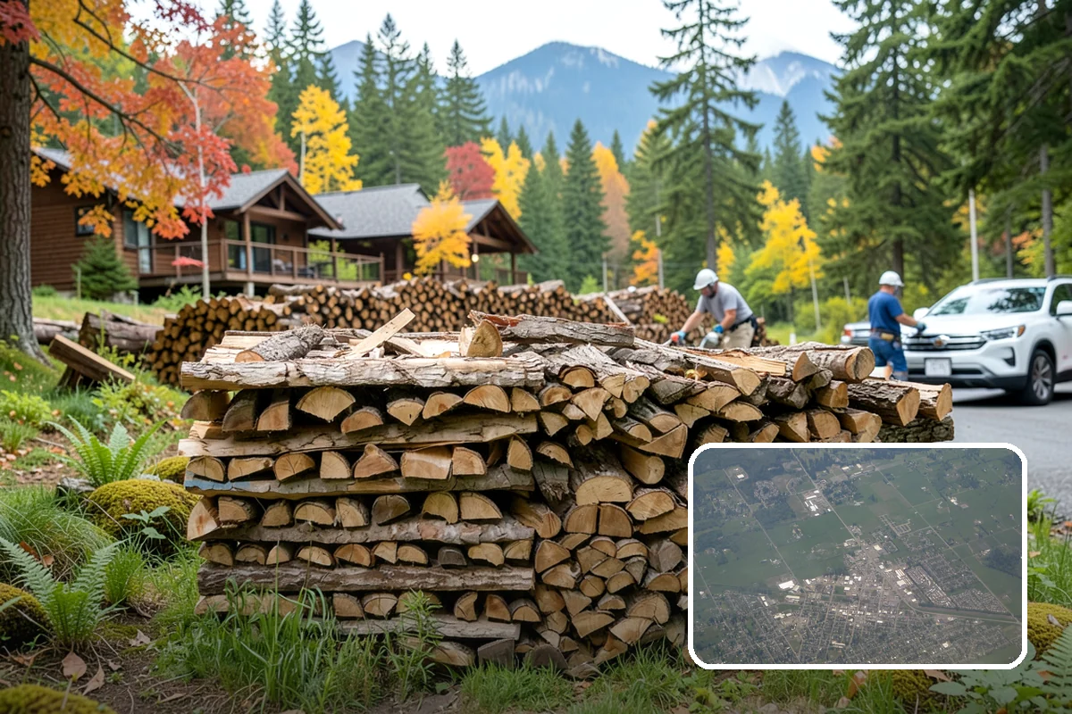 Kiln-Dried Firewood in Enumclaw, King County, WA - Extremely low moisture for instant, reliable lighting