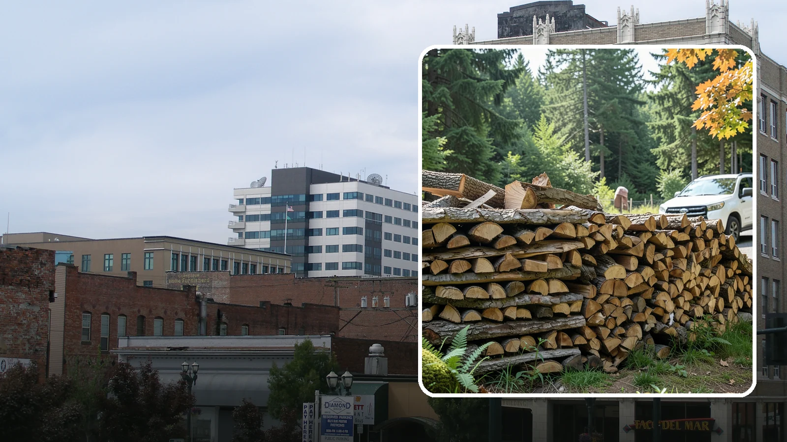 Kiln-Dried Firewood in Everett, Snohomish County, WA - Our kiln-dried firewood is heat-dried to a very low moisture level, so it lights instantly and burns hot even in soggy Pacific...