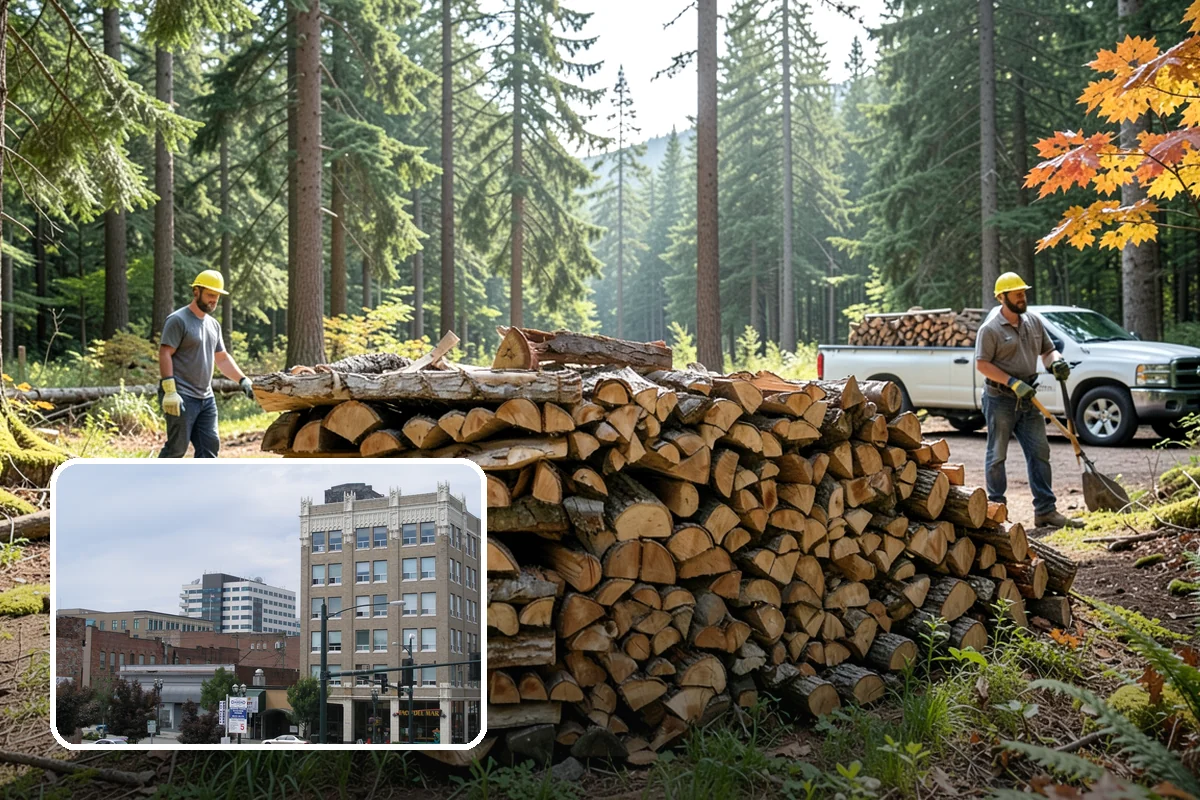 Kiln-Dried Firewood in Everett, Snohomish County, WA - Extremely low moisture for instant, reliable lighting