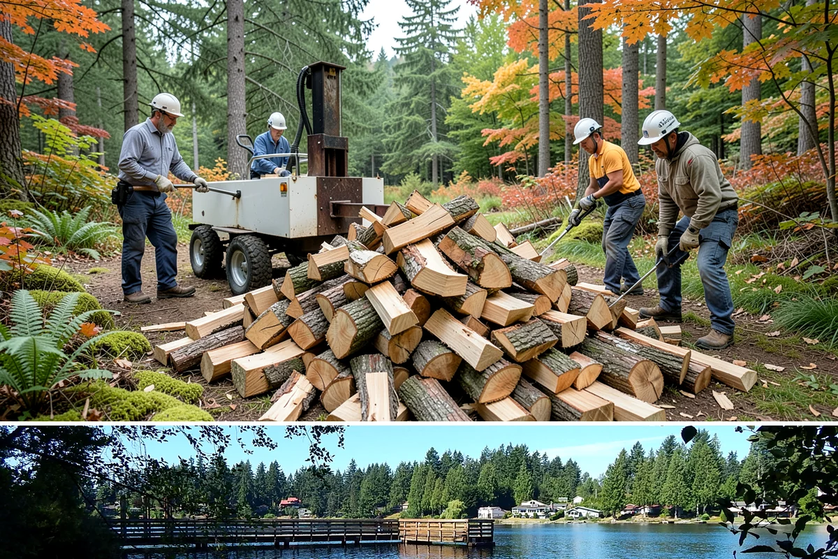 Kiln-Dried Firewood in Federal Way, King County, WA - Kiln-dried wood is available year-round and is especially valuable during the wettest winter months when air-dried wood struggles.